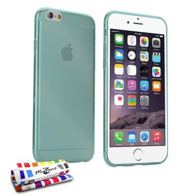 Coque Souple Ultra-Slim Aquarelle Premium Bleu lagon pour APPLE IPHONE 6 PLUS