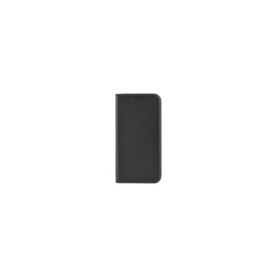 Bigben Connected - Protection à rabat pour téléphone portable - cuir artificiel - noir - pour Samsung Galaxy S7