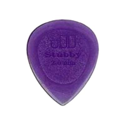 Dunlop 24 MED 2mm STUBBY JAZZ ADU 474R2