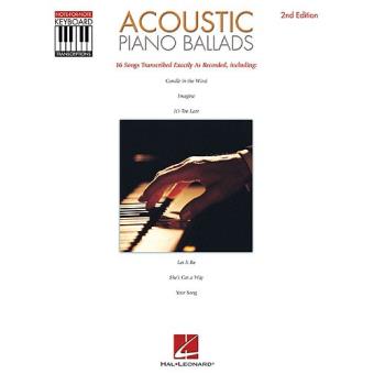 Keyboard Recorded Versions - Acoustic Piano Ballads - Paperback - 2011 - 1