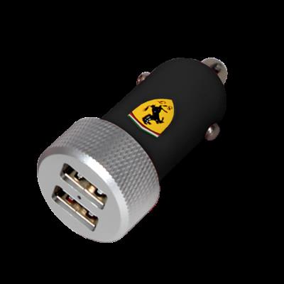 MicroUSB 2A noir Chargeur allume-cigare ferrari noir 2a micro usb