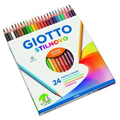 Omyacolor - Crayon De Couleur Stilnovo Coloris Assortis - Etui De 24