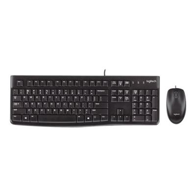 Logitech Desktop MK120 - toetsenbord en muis set - VS Internationaal / Centraal en Oost-Europa
