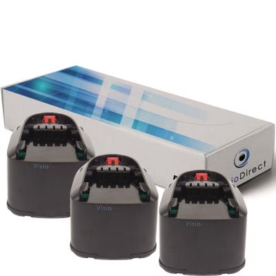 Lot de 3 batteries type 1 600 Z00 000 pour Bosch 3000mAh 18V - Visiodirect -