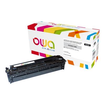 OWA - zwart - gereviseerd - tonercartridge (alternatief voor: HP CE320A)