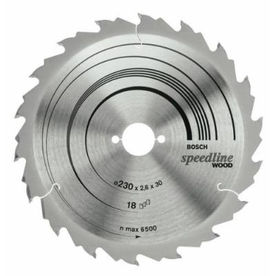 Bosch Professionnel - Lame De Scie Circulaire Speedline Wood D184X2,4X16
