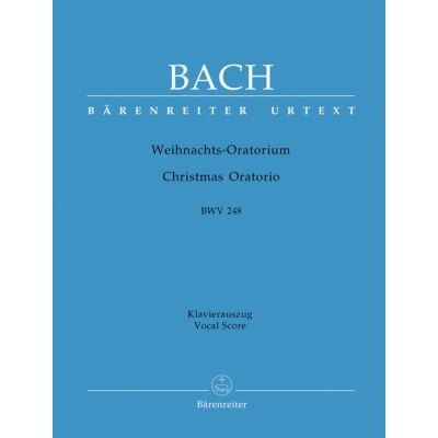 Oratorio de Noël BWV 248 (Allemand et Anglais) --- Chant et Piano
