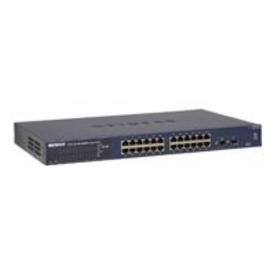 NETGEAR ProSAFE GS724T - switch - 24 poorten - Beheerd - desktop