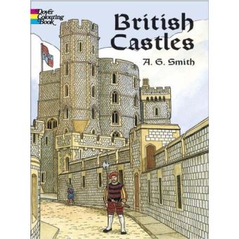 British Castles Coloring Book Smith, Albert G - broché - Smith, Albert