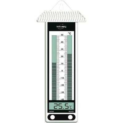 Thermomètre élect. Intérieur Inovalley 315EL BLANC