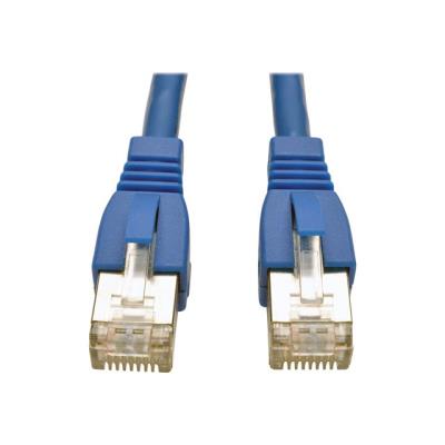 Tripp Lite 3ft Augmented Cat6 Cat6a Shielded 10G Patch Cable RJ45 M/M Blue 3' - verbindingskabel - 91.4 cm - blauw