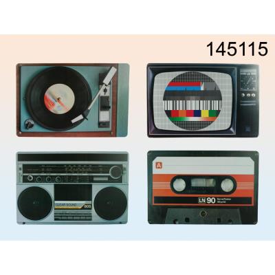 Dessous-de-plat Rétro HiFi - Modèle aléatoire