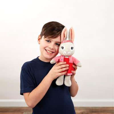 Peluche parlante Lily Bobtail de Peter Rabbit