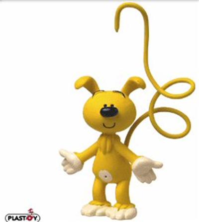 PLASTOY - Le Bébé Marsupilami jaune Bibu