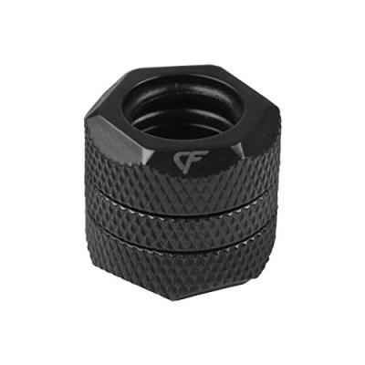 Nanoxia coolforce hard tube adapter - raccord pour système de refroidissement par liquide cf1-2a