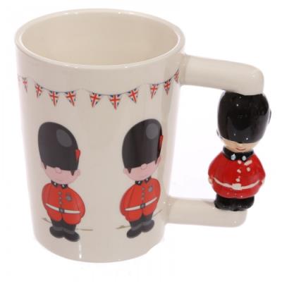Mug avec anse en forme de garde anglais