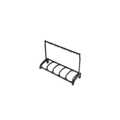 Accessoires guitares K&M 17515-000-55 STAND NOIR GUARDIAN 5 POUR 5 GUITARES Stands et repose-pied