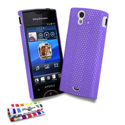 Coque ORIGINALE Ultra Fine Violet , Alvéolia,  de MUZZANO pour XPERIA RAY ( SONY )