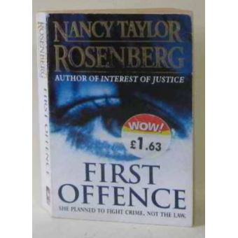 First Offence - [Version Originale] Nancy Taylor Rosenberg - poche ...