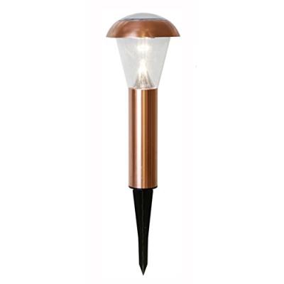 Best season solaires, couleur cuivre env. 36 x 15 cm, 6 led blanc chaud 14 lm avec panneau solaire avec batterie 479-64 carton