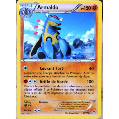 carte Pokémon 57/114 Armaldo 150 PV État correct - Pokémon reconditionné disponible sur Fnac