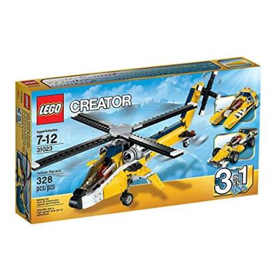Lego creator - 31023 - jeu de construction - les bolides jaunes