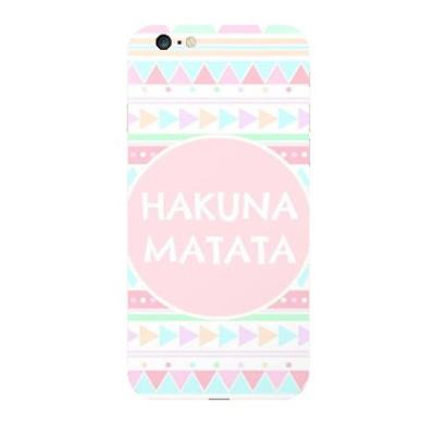 Coque Protection Telephone Iphone 6 Plus - Hakuna Matata Rose