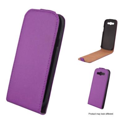 Etui flip KF fermeture aimant pour Samsung Galaxy Note 3 N9005 Violet