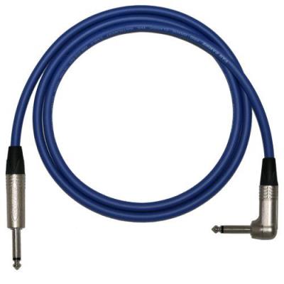 Designacable Np2X-Vdinbe0800-Np2Rx Câble Guitare 8M Neutrik Np2X / Np2Rx Jacks - Bleu