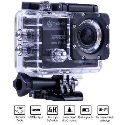 TECTECTEC XPRO2 NOIRE - Caméra Sport Ultra UHD 4K Wifi