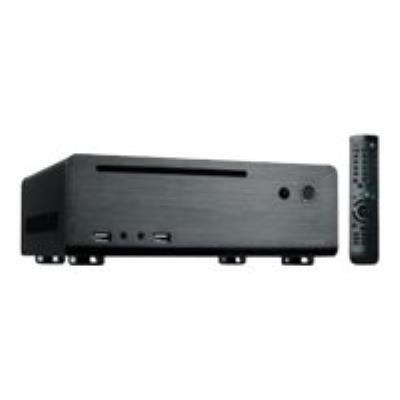 MS-Tech MC-80BL - bureaumodel slimline - mini ITX