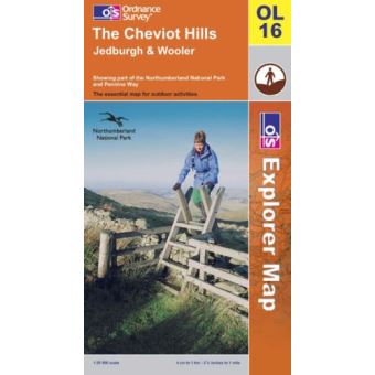 The Cheviot Hills (Explorer Maps) Ordnance Survey - broché - Ordnance ...