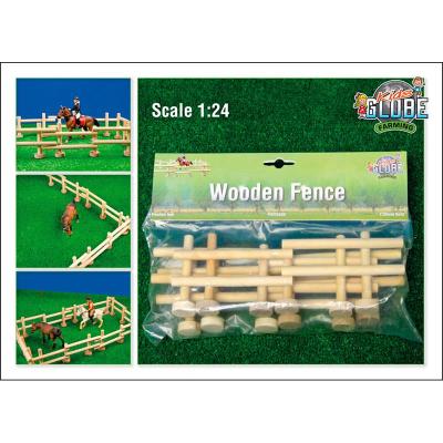 Van Manen 610759 Kids Globe - Barrières en bois. Set de 6 pièces. 1:24
