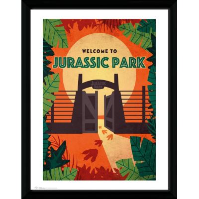 JURASSIC PARK - Collector Print 30X40 - Welcome