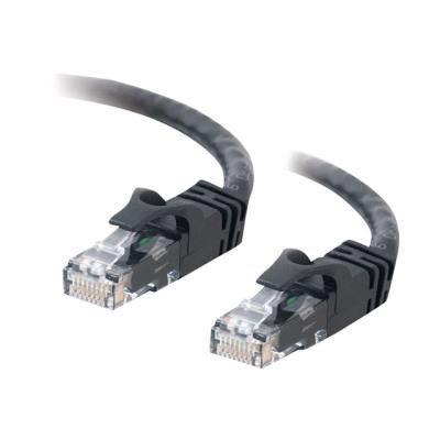 C2G Cat6 Booted Unshielded (UTP) Crossover Patch Cable - kruiskabel - 50 cm - zwart