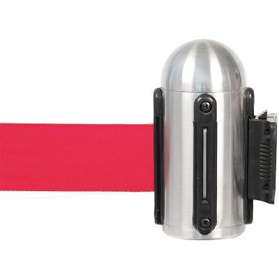 Accroche murale à corde rétractable rouge