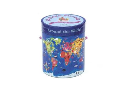 Mudpuppy - 63 pieces Puzzles Around the World
