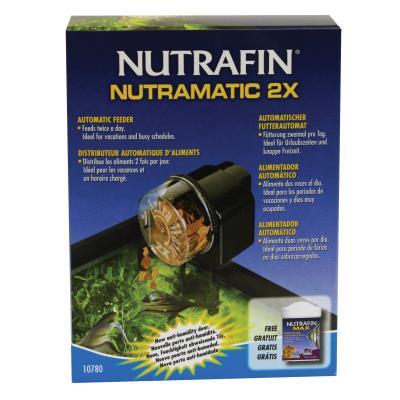 nutrafin distributeur d'aliments automatique nutamatic 2x nutrafin - pour poisson