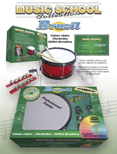 BRASIL : tambour sifflet clochette
