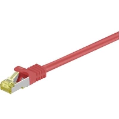 Cat 7 s ftp rj45 red 25m cat 7 pimf tested up to 600mhz microconnect sftp725r