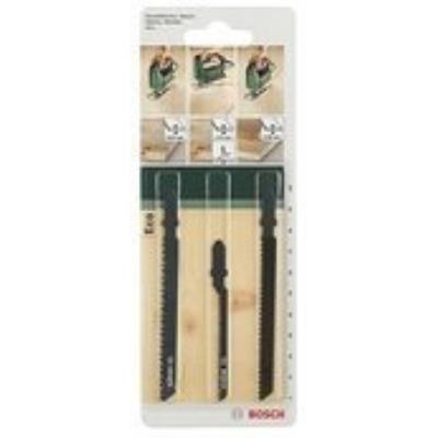 Bosch 2609256753 Assortiment De Lames Des Scie Sauteuse 3 Pièces