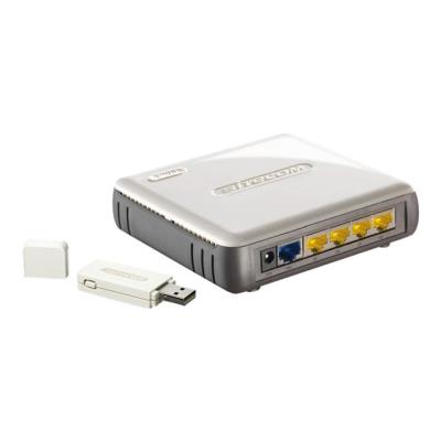 Sitecom WL 581 Wireless Router 150N X1 - Draadloze router - 4-poorts switch - 802.11b/g/n (draft 2.0) - 2,4 GHz