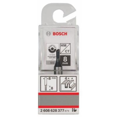 Fraise à Rainurer Bosch 8mm - Pour Bois, Carbure Tungstène, Rainures Fines Et Précises