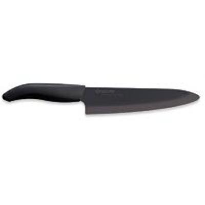 KYOCERA FK-180-BK BK COUTEAU DU CHEF MANCHE NOIR LAME CÉRAMIQUE NOIRE 18 CM
