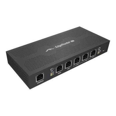 Ubiquiti EdgeRouter PoE - Router - 5-poorts switch - GigE - wandbevestiging