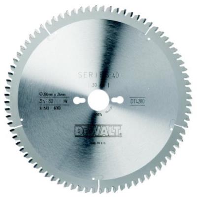 DEWALT LSC 305x30x60D altern&eacute;e n&eacute;gatif 5&deg; trait de lame 2,6mm
