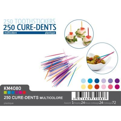 Cure dents plastique couleur par 250