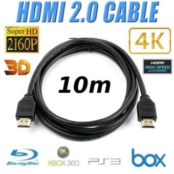 Câble HDMI 10 mètres pour système de vidéosurveillance