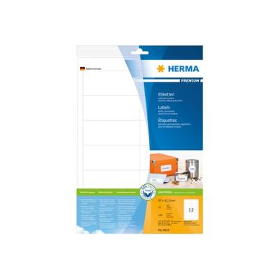 HERMA Premium - gelamineerde etiketten - 120 etiket(ten)