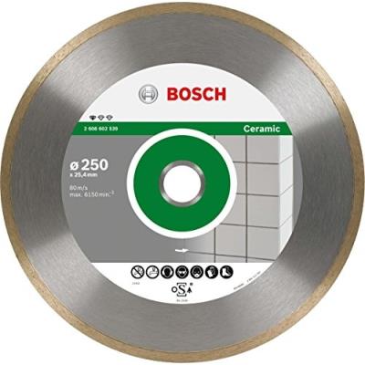 Bosch Disque à Tronçonner Diamanté Standard For Ceramic (230 X 25,40 X 1,6 X 7 Mm)